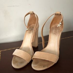 Schutz nude heels